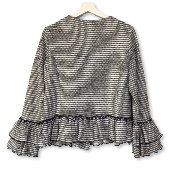 Banana Republic Tweed Moto Jacket Size 8 - Picture 4 of 16